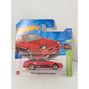 Hot Wheels 1:64 Toyota AE86 Sprinter Trueno red
